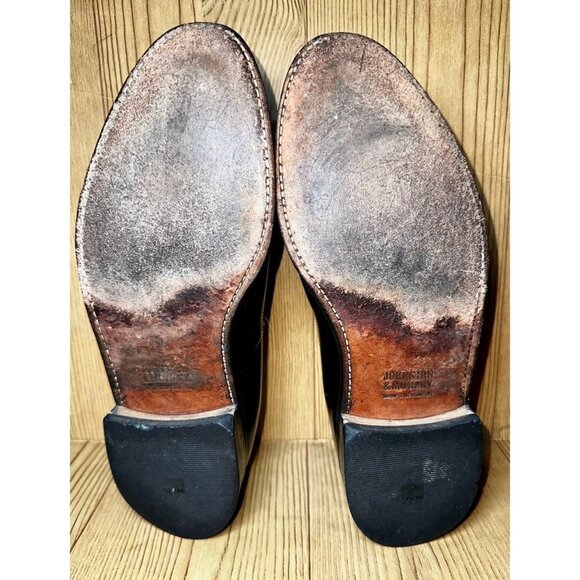 Johnston Murphy Aristocraft Kiltie Tassel Wingtip Loafers Shoes Mens 9.5 main image 6